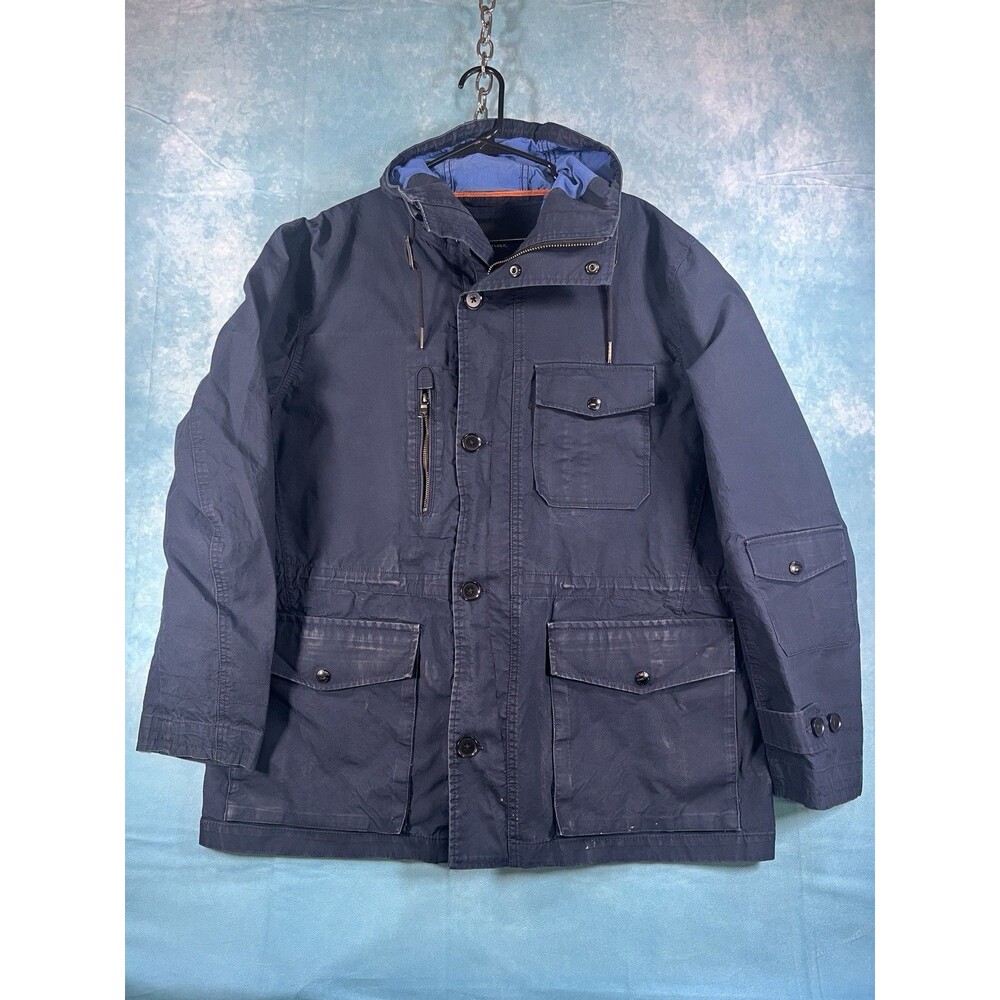 VTG Y2K Banana Republic Chore Coat Jacket Full Zip And Button
